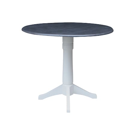 Whitewood Industries Extension Dining Tables, 45 in L, 38 in H, Parawood K05-42DPT-27B-6B
