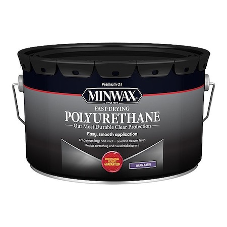 Minwax Finish, 2.5 gal, Satin, Clear 319120000