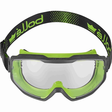 Bolle Safety Spectrum Safety Goggle Pc Clear Platinum SPECTN15W