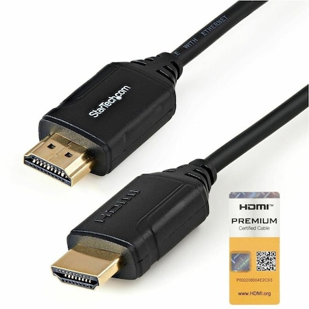 Startech.Com 1.6' 50cm Premium HDMI 2.0 Cable 4K 60Hz HDMM50CMP