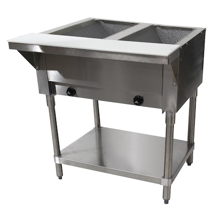 Advance Tabco Hot Food Table LP gas 31-13/16 in.W x 30-5/8 in.D x 34-3/8 in.H HF-2G-LP