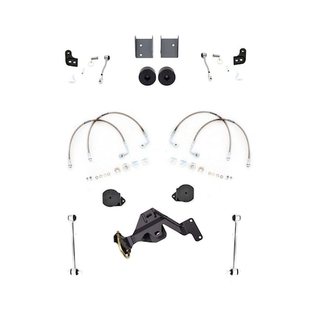Rubicon Express 3.5 x 4.5 in. Suspension Lift Kit for 2007-2018 Jeep Wrangler RUBJK1001