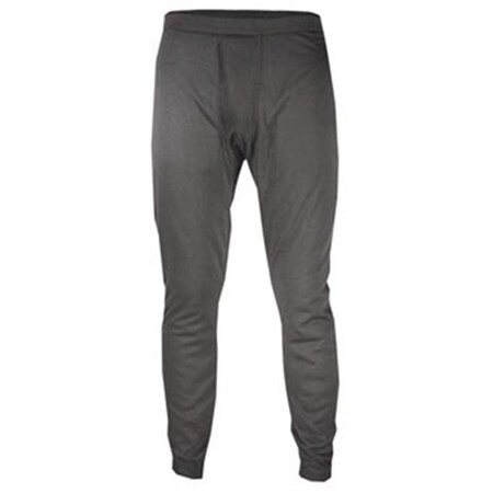 Emblem Hot Chillys Mens Double Layer Bottom Pant, Black, Extra Large EM3576834