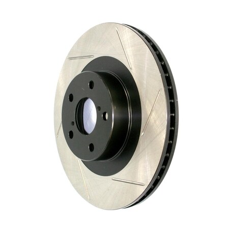 Stoptech Slotted Rear Left Rotor for Power Slot 2009 Infiniti FX50 5.0L-V8 126.42105SL