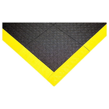 Safe-Flex Interlocking Gritted Mat Kit, 8ftx3 f AG1BZ3-3