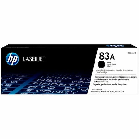 Hp Toner Cartridge, Black CF283A