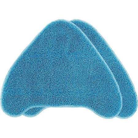 Hoover Steam Pad, 6 7/8 in L, Cotton, Blue WH01100