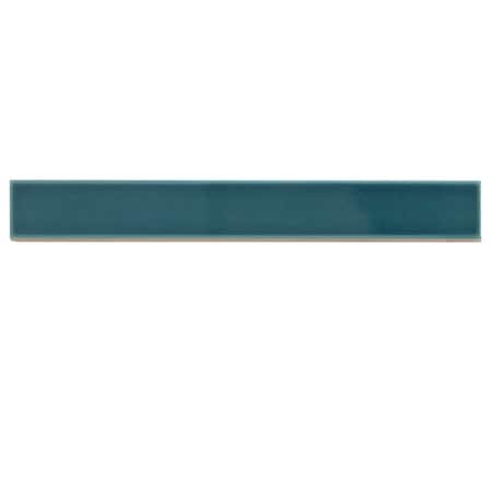 Apollo Tile Horizonte 2 x 16 in. Glossy Emerald Petrol Blue Ceramic Subway Wall Tile 10.76 sq ft/case, 50PK FLT88PET216A