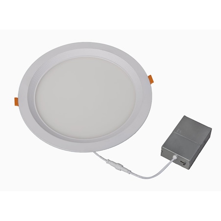 Honya Lighting LED Baffle Downlight 8 in Round/ 18W/ 120V-277V/ 0-10V Dim/ 2700-3000-3500-4000-5000K Selectable HY-BFDL-R8-18W-5CCT