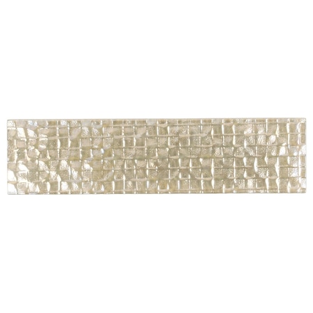 Apollo Tile Colorway 3 x 12 in. Glossy Champagne Gold Glass Subway Wall and Floor Tile 5 sq ft/case, 20PK APLB8804A