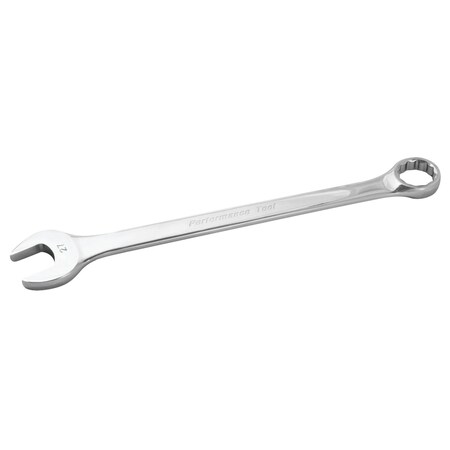 Performance Tool 27mm Combination Wrench, Chrome Alloy Steel, Corrosion Resistant W30027