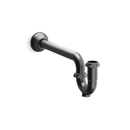 Kohler Adjustable P-trap with long tubing outlet, 1-1/4" x 1-1/4" K-9018-BGP