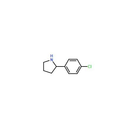 Ak Scientific 2-(4-Chloro-phenyl)-pyrrolidine (250mg), CAS 38944-14-8 S972-250mg