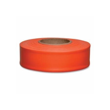 Presco Flagging Tape, 1 in x 300 ft, Orange, 10PK 764-TX1O