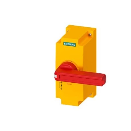 Siemens Accessory for 3KF size 3 Direct operating mechanism red/yellow Can be 3KF9301-2AA00