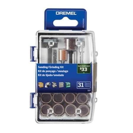 Dremel Sanding & Grinding Kit for Rotary Tool - 31 Piece 108287