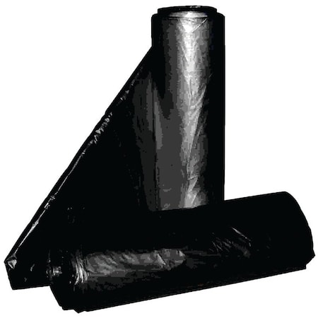 Aluf Plastics Can Liner Comm Black .8M 16G RL-2432H