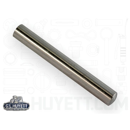 Huyett Dowel Pin, 300 Stainless Steel, 8 mm Dia x 60 mm Length DOWMS-080-060