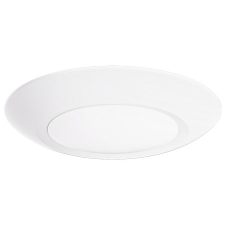 Elco Lighting 6in Alva LED Ceiling Mount Disk Light, 5-Color Temperature Switch, 900lm, Bronze ELSF11CT5B