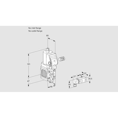 Honeywell Kromschroder VAS2-/NQSR KS88030397