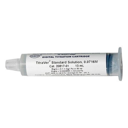 Hach EDTA Digital Titrator Cartridge, 50 mL 2081701