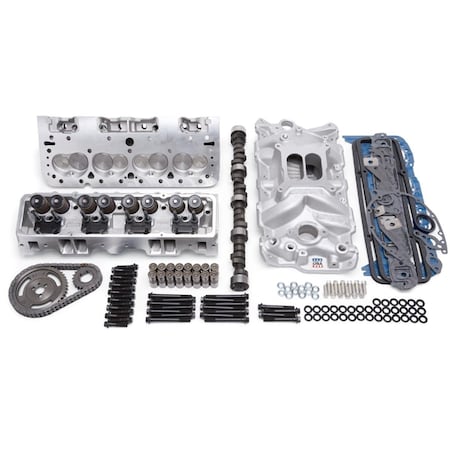 Edelbrock 2038 E-Street Power Top End Package for 1957-1986 Small Block Chevy EDE2038