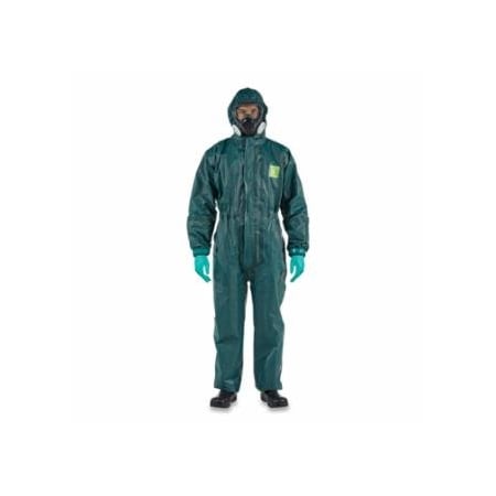 Alphatec 4000 Ultrasonically Welded & Taped Model 111 Coverall, Green, 3X-Large, 6PK 012-68-4000-111-3XL