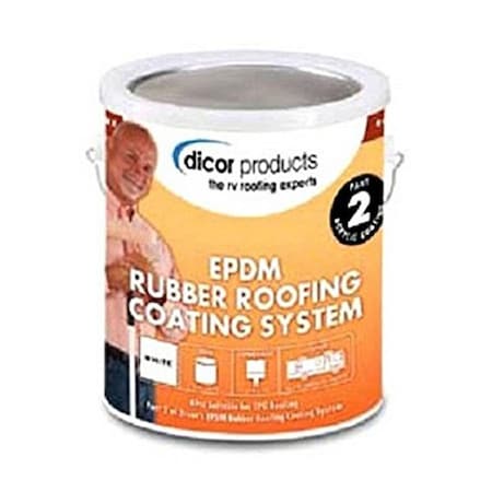 Dicor RPCRC1 White Epdm Rubber Roof Coating - 1 Gallon DI322673