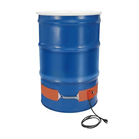 Tempco DrumHeater, 64inL, SiliconeRubber, 115VAC DHR00020
