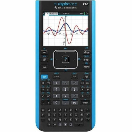 Texas Instruments TI Nspire CX II CAS Student So, NSPIRECXIICAS NSCXCAS2/TBL/2L1/A