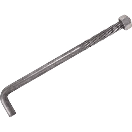 Grip-Rite 5/8''x10'' Bright Anchor Bolt, 50 Ct. 5810AB50