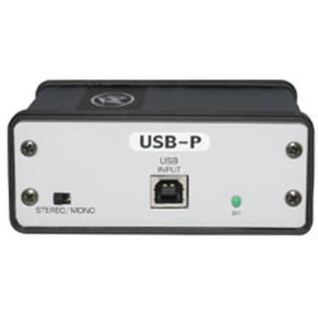 Peavey USB audio device w/transformer isolated balanced stereo outputs for connecting a computer to a soun 3001370