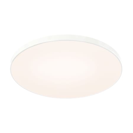 Dals Lighting Fusion 21'' 5CCT Trimless LED Flush Mount, White TLFM21-CC-WH