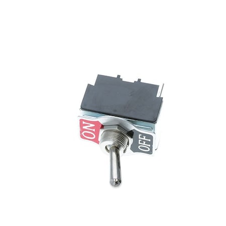 Switch Components Toggle, 2P SPST OFF-ON, Tab TB2-1A-DC-1