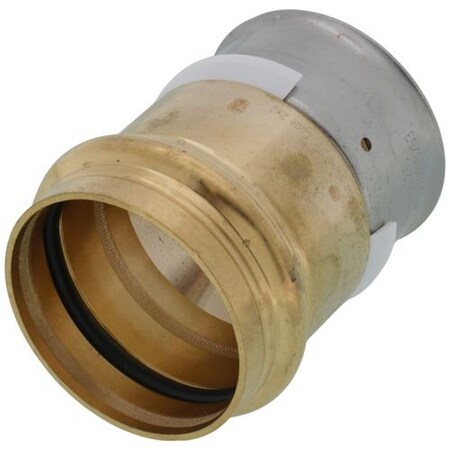 Viega PureFlow Press transition coupling P1 2 P2 2 bronze 99690