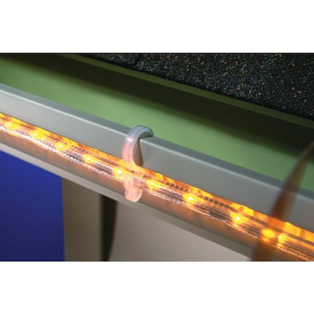 Adams White Gutter Light Clips, 50PK 2460991645