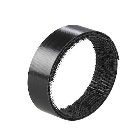 3M Reclosable Fastener, Not Applicable, 50 yds, 1 in Wd, Black, 2 PK SJ3440