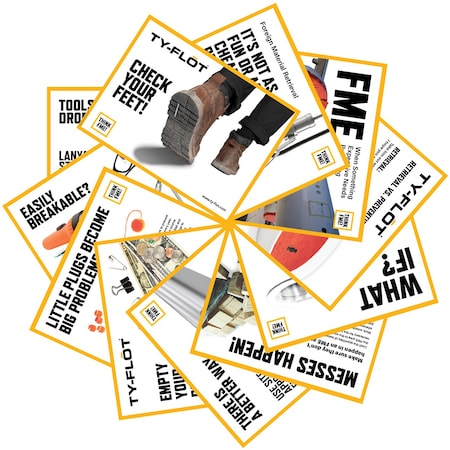 Ty-Flot Think FME Poster, Poster Set of 12, PK12 PSTRSETFME