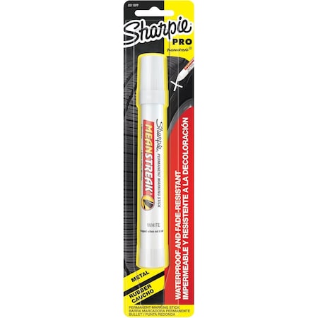 Sharpie Mean Streak White Bullet Tip Permanent Marker 85118-SH