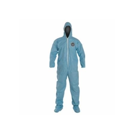 Dupont ProShield 6 SFR Coverall with Attached Hood, Blue, 2X-Large, 25PK 251-TM127S-2XL