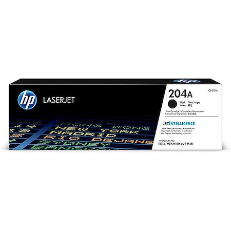 Hp 204A (CF510A) Black Original LaserJet Toner Cartridge (1,100 Yield) CF510A