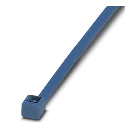 Phoenix Contact Cable Tie, 98 mm L, Blue, PA 6.6, 80 N Strength 3240794
