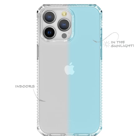 Itskins Spectrum r Mood Case For Apple Iphone 15 Pro Max, Light Blue AP5U-SPMOD-LBLU
