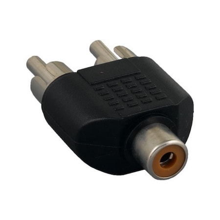 Sanoxy 2x pcs of RCA Mono Female to 2 RCA Mono Male Splitter Adapter CBL-LDR-RC201-1300