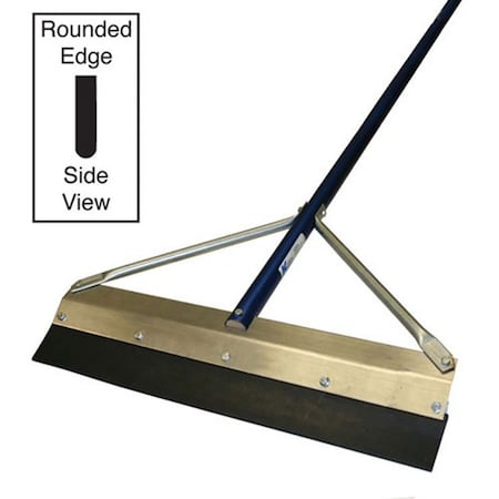 Kraft Tool Kraft Tool 48" Round Edge Seal Coat Squeegee w/6' Handle GG846RE-6