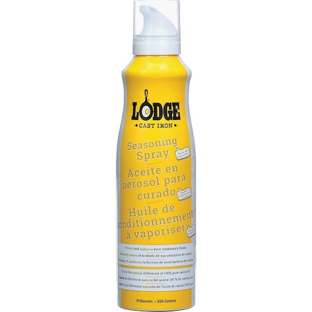 Lodge 8 Oz. Cast Iron Seasoning Cooking Spray  A-SPRAY