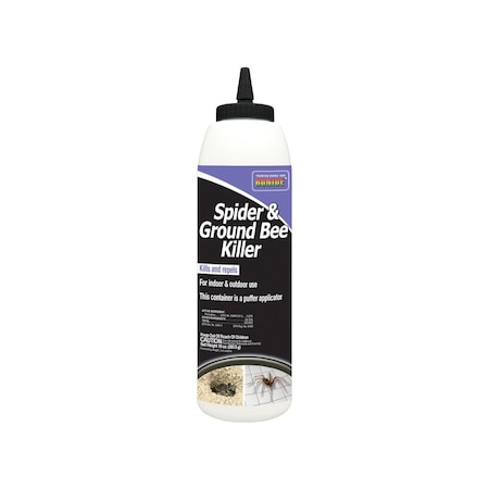 Bonide Products B70 Spider and Ground Bee Killer, Solid, Indoor, Outdoor, 10 oz Container White 4684