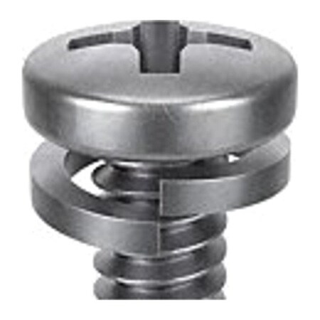 M4-0.70 x 12 mm Phillips Pan Machine Screw, Passivated 18-8 Stainless Steel, 10 PK