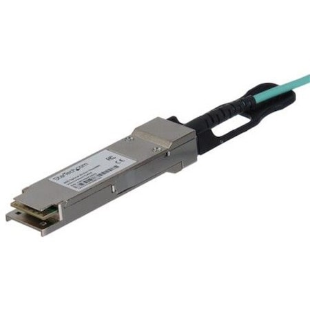 Startech.Com 100% MSA UNCODED ACTIVE OPTICAL CABLE AOC - 10M CABLE, 40 GBPS, ACTIVE OPTICAL QSFP40GAO10M