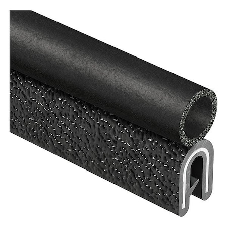 Trim Lok Inc Trim Seal, Black, 25 ft L 7M062B3X3/32C-25